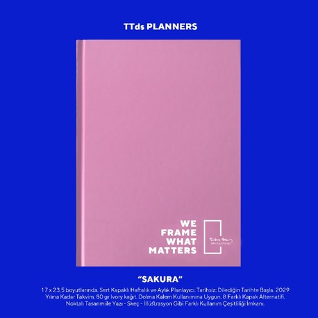 Sakura | TTds Planners | Çok Yönlü Planlayıcı.