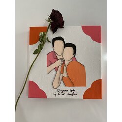 25x25 RENKLİ DİKİŞ TUVAL