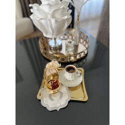 3 Adet Gold Fiyonk Model Sunum Tepsisi