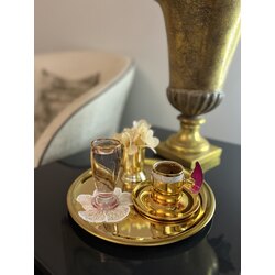 23 cm Gold Kaplama sunum tepsisi
