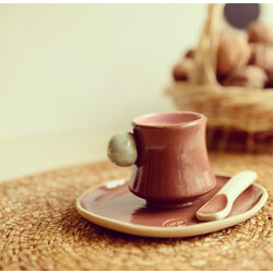 Stoneware Türk Kahvesi Fincan Takım 