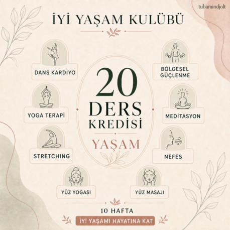 Yaşam Paketi 20 Kredi | İyi Yaşam Kulübü Paketleri