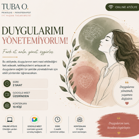 Duygularımı Yönetemiyorum | Online Workshop