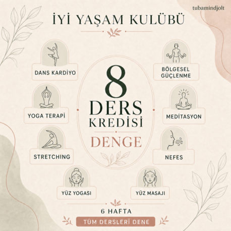 Denge Paketi 8 Kredi | İyi Yaşam Kulübü Paketleri