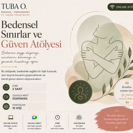Bedensel Sınırlar ve Güven Atölyesi | Online Workshop