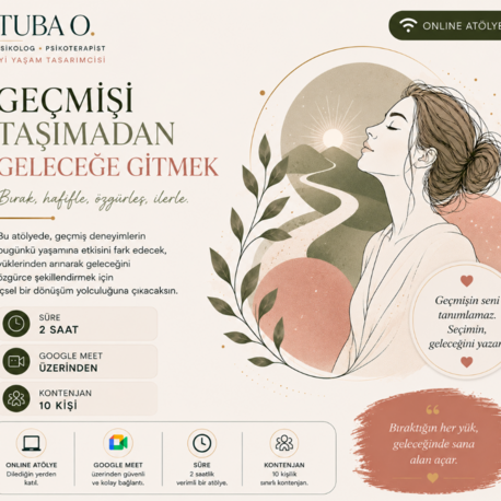 Geçmişi Taşımadan Geleceğe Gitmek | Online Workshop