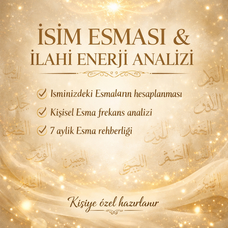 İsim Esma Analizi 