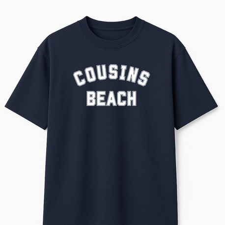 The summer I turned pretty cousins Beach koyu lacivert T-shirt 