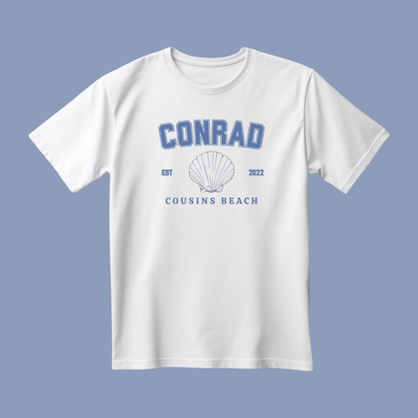 The summer I turned pretty Conrad cousins beach T-shirt 