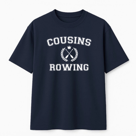 The summer I turned pretty cousins rowing koyu lacivert T-shirt 
