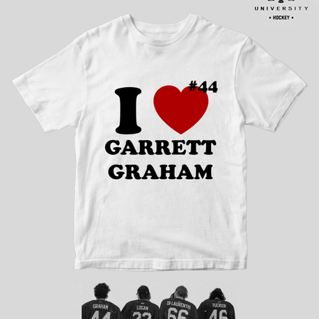off campus i love garrett tshirt regular kalip 