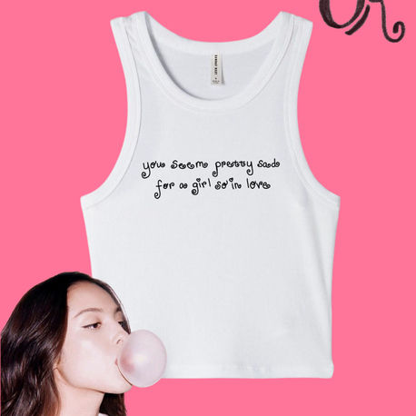 for a girl so in love crop olivia rodrigo