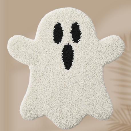 El Yapımı Hayalet Halı – Spooky Halloween Dekor