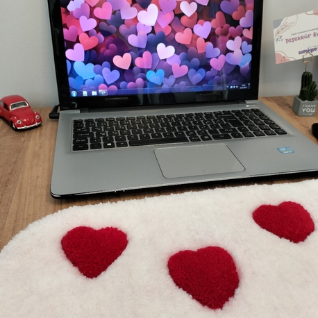 Kalpli Tufting Klavye Halısı ✨