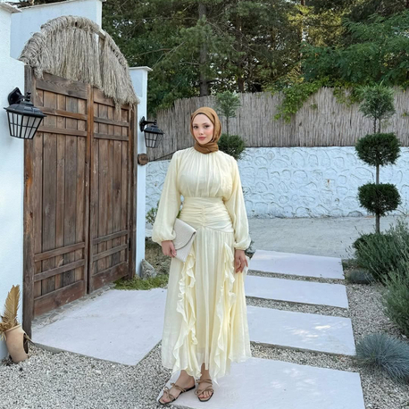 Bella Takım Butter Yellow