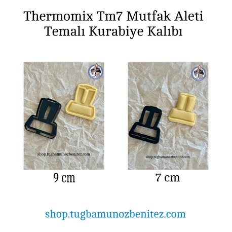 Tm 7 Temalı İkili Kurabiye Kalıbı 9 cm & 7 cm