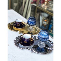 Metal Gümüş Tepsi 