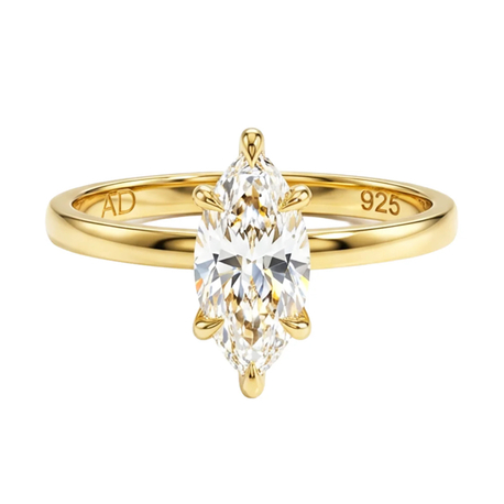 0.81CT | MARQUİSE CUT YÜZÜK