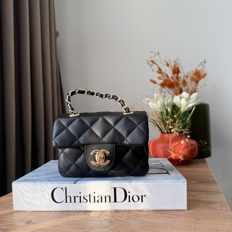 Mini chanel siyah
