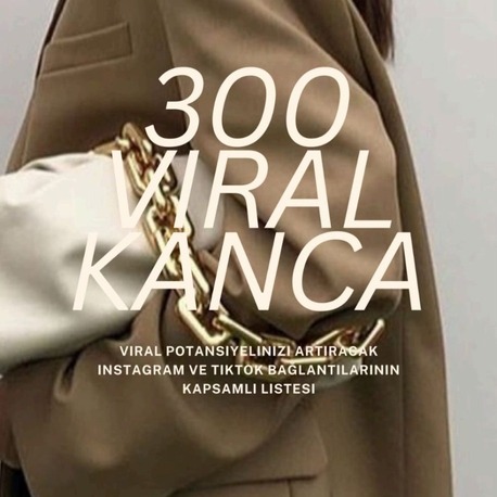 300 Viral Kanca Şablonu | Instagram Ve TikTok İçin Kapsamlı İçerik Listesi (PDF)