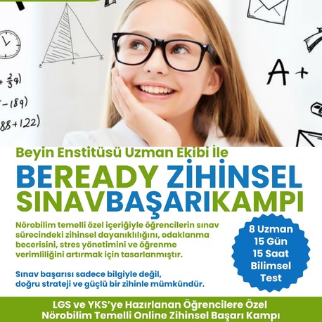 BEREADY ZİHİNSEL SINAV BAŞARI KAMPI