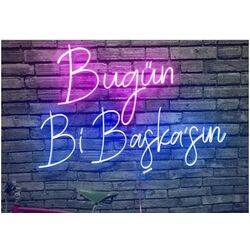 Yazı neon LED tabela