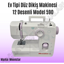 EV TİPİ DİKİŞ MAKİNASI 12 DESENLİ 
