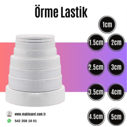 1 CM ÖRME LASTİK KG 