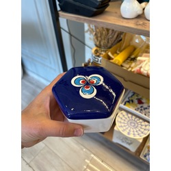 Takı kutusu çintemani desenli
