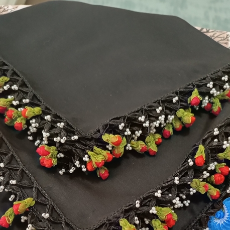 TOMURCUK GÜL OYALI YAZMA