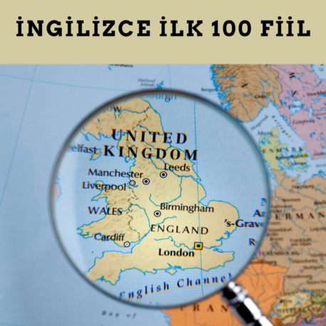 İngilizce İlk 100 Fiil S1-B1 Seviye + 10 Hİkaye ve Sözlük (42SF)