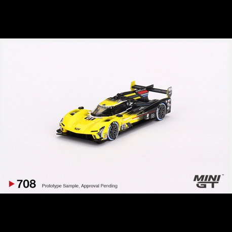 Mini Gt 708-Cadillac V-Series.R #01 Cadillac Racing 2023 IMSA Daytona 24 Hrs 3rd Place