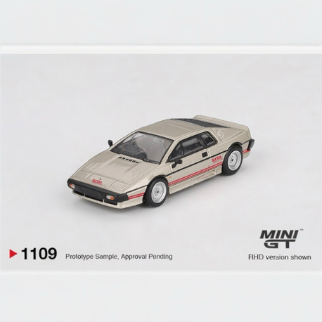 Mini Gt 1109-Lotus Esprit Turbo Metallic Silver