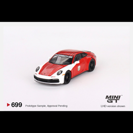Mini Gt 699-Porsche 911 (992) Carrera S Safety Car 2023 IMSA Daytona 24 Hrs