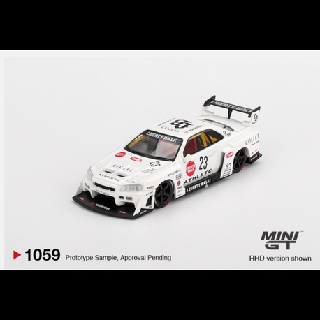 Mini Gt 1059-Nissan LB-ER34 Super Silhouette ATHLETE/COLLET