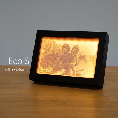 Kişiye Özel Işıklı Kabartma Fotoğraf - Eco (10x15 cm)