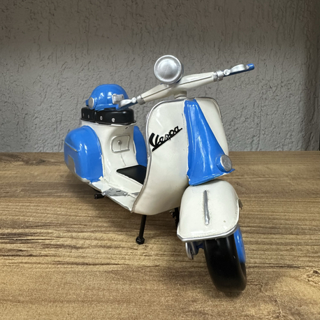Metal Vespa scooter