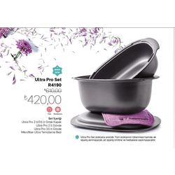Tupperware Ultra Pro Set