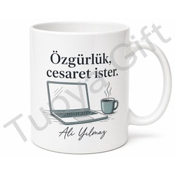 Freelancer Hediyesi Kişiye Özel Baskılı Kupa Bardak Freelance Hediye