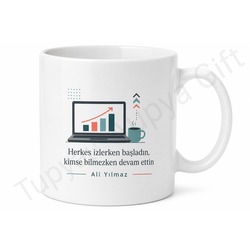 E-Ticaret Girişimcisine Hediye Özel Tasarım Baskılı Kupa Bardak