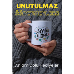 Öğretmenler Günü Hediyesi - Kişiye Özel Tasarım Kupa