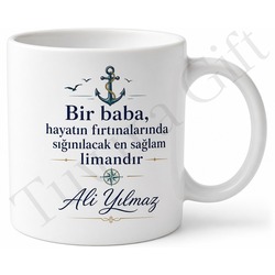 Dünyanın En Harika Babası Temalı Kupa Bardak Babalar Günü Hediyesi