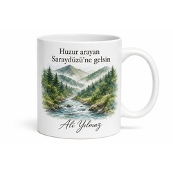 Saraydüzü Doğa Güzellikleri Sinop Hatırası Kupa Bardak Hediye
