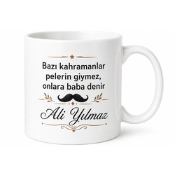 Emsalsiz Baba Yazılı Kupa Bardak Babalar Günü Özel Tasarım Hediye