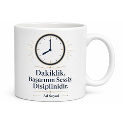 Erken Gelenlere Saati Saatinde Dakik Kurumsal Çalışan Kupa Bardak Hediye