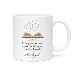 Watch And Learn Temalı İzle Ve Öğren İngilizce Kupa Bardak Hediye