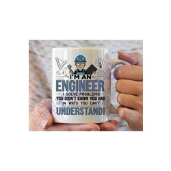 Mühendislere Özel Esprili Kupa - Im an Engineer Temalı Mizahi ve Anlamlı Hediye