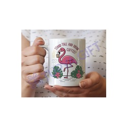 Flamingo Temalı Eğlenceli Kahve Kupası