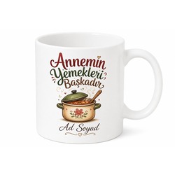 Annemin Yemekleri Başkadır Kaynana Gelin Çatışması Komik Kupa Bardak Hediye