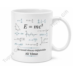 Formül Temalı Kişiye Özel Baskılı Kupa Bardak Hediye Porselen Mug